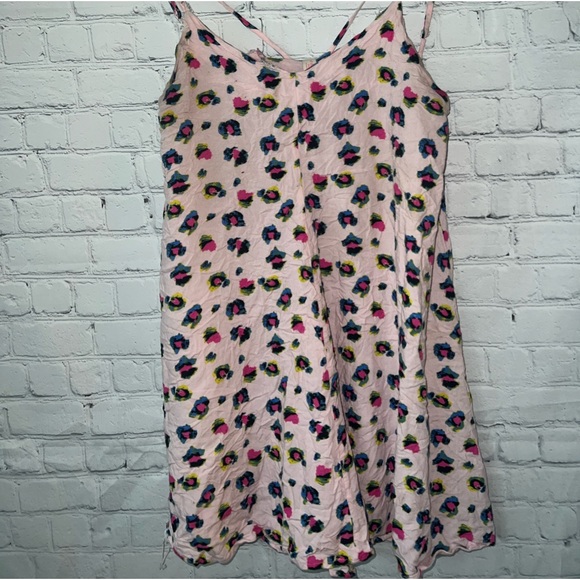 xhilaration pink multicolor cheetah print top size M - Picture 3 of 5